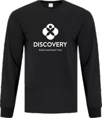 Discovery - Long Sleeve Shirt - White logo