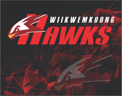 Wiikwemkoong Hawks - Skate Mat
