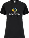 Discovery - T-shirt Ladies Color logo