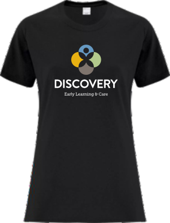 Discovery - T-shirt Ladies Color logo