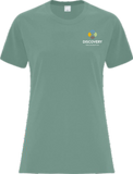 Discovery - T-shirt Ladies Color logo