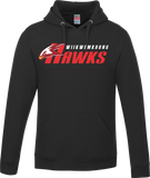 Wiikwemkoong Hawks - Hoodie Adult (with name and number)