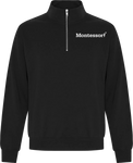 MONTESSORI - 1/4 ZIP (Printed logo)