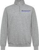 MONTESSORI - 1/4 ZIP (Printed logo)