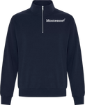 MONTESSORI - 1/4 ZIP (Printed logo)
