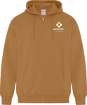 Discovery - Zip-up - White Logo