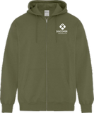 Discovery - Zip-up - White Logo