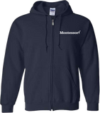 Montessori - Full Zip Hoodie - Embroidered