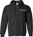 Montessori - Full Zip Hoodie - Embroidered